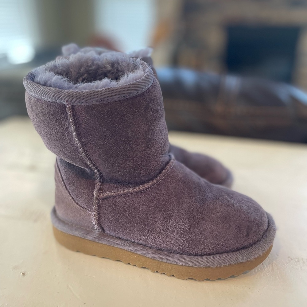 Cozy Purple Ugg Toddler Boots